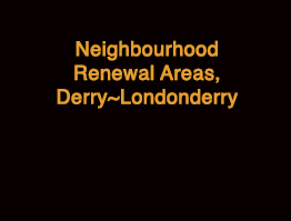 Neighbourhood Renewal Areas